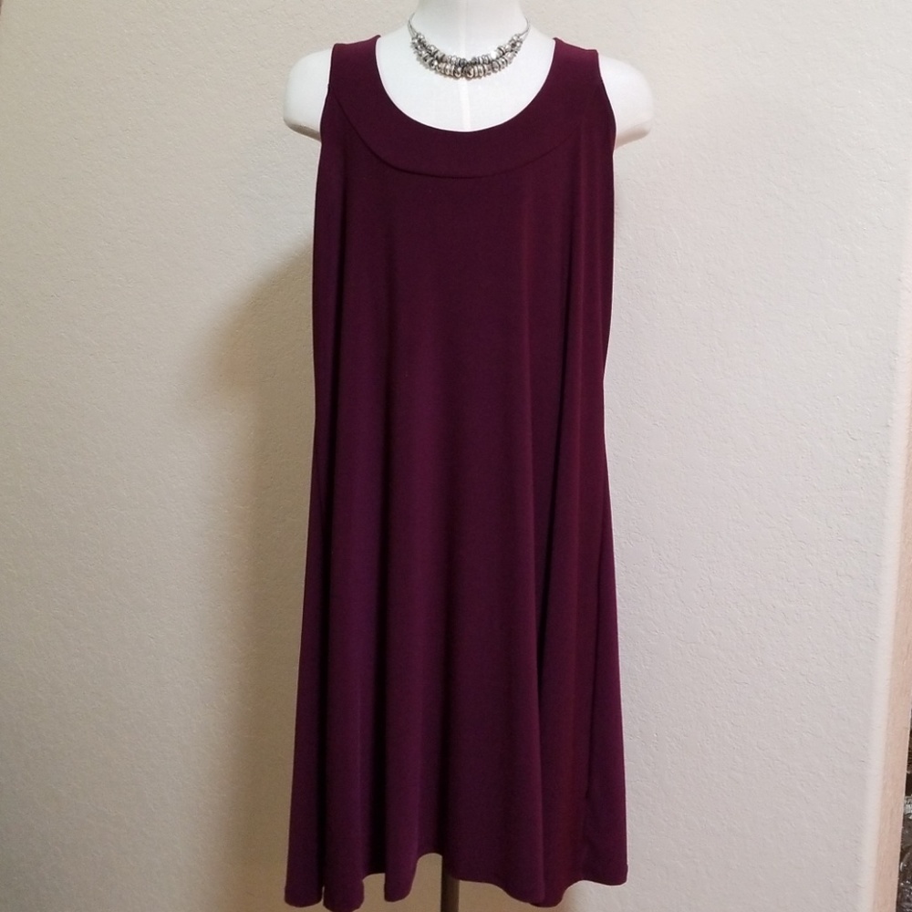 Wine cocktail dress